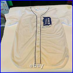 Rare Charlie Gehringer Signed Autographed Detroit Tigers Jersey With JSA COA