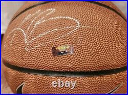 Rare Kobe Bryant Initial Autographed Basketball With Panini Authentic Coa