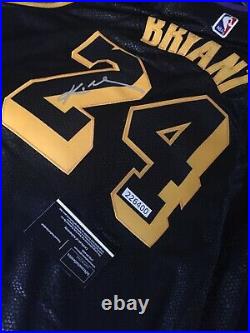 Rare, Mamba Kobe Bryant Autographed Snake Skin Jersey With COA. Compare To JSA