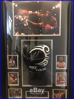 Rare Personally Hand Signed Mike Tyson Boxing Glove With Coa