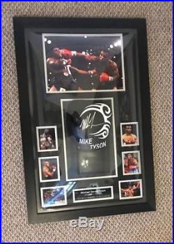 Rare Personally Hand Signed Mike Tyson Boxing Glove With Coa