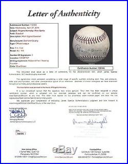 Rare Rogers Hornsby Signed Autographed Baseball With JSA COA