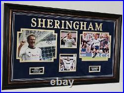 Rare TEDDY SHERINGHAM Signed Photo Picture Autographed Display with COA