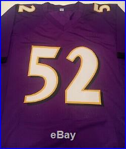 Ray Lewis Autographed Signed Jersey with COA Baltimore Ravens