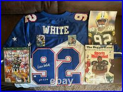 Reggie White NFC Pro Bowl autographed sports jersey with COA