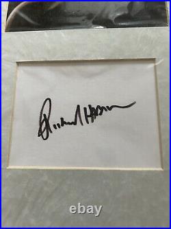 Richard Harris Dumbledore Harry Potter Signed Index Card With COA