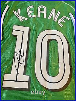 Robbie Keane SIGNED Republic Of Ireland Autograph Shirt Football Legend with COA