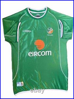 Robbie Keane SIGNED Republic Of Ireland Autograph Shirt Football Legend with COA