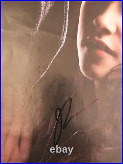 Robert Pattinson signed Twilight Movie poster 17x11.5. With AFTAL COA