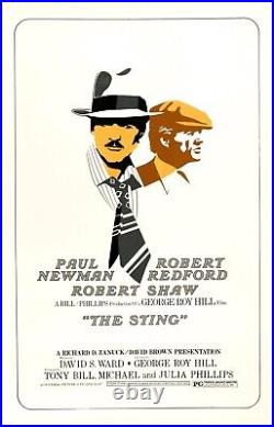 Robert Redford The Sting with COA Hand Signed Print Framed New
