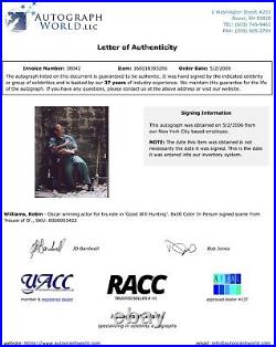 Robin Williams Autograph Signed 10x8 Photo with COA AFTAL UACC RACC