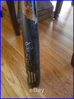 Robinson Cano game used Autographed bat with mlb COA