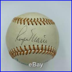 Roger Maris Signed Autographed Baseball With JSA COA