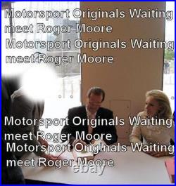 Roger Moore & Richard Kiel James Bond Signed Photograph With Proof & COA