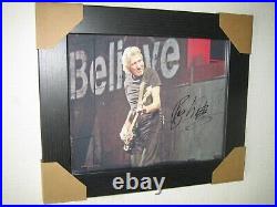 Roger Waters Hand Signed Photograph (8x10) Framed With CoA