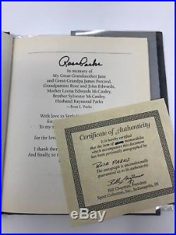 Rosa Parks Signed Copy of Her Book''Quiet Strength'' with COA