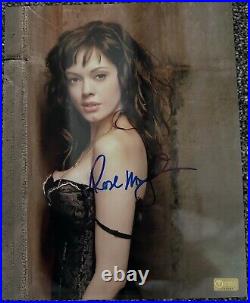 Rose McGowan Autograph 10x8 with COA