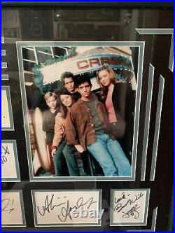 Roswell TV Cast Signed Autographs x 5 Framed with COA