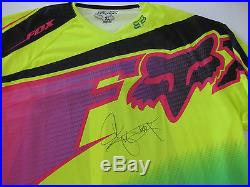 Ryan Dungey, Supercross, Motocross, Signed, Autographed, Fox Jersey, Coa, With Proof`