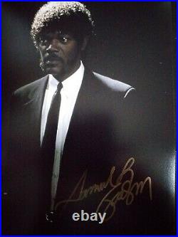 SAMUEL L JACKSON in PULP FICTION Genuine signed 12x8 with coa SUPERB