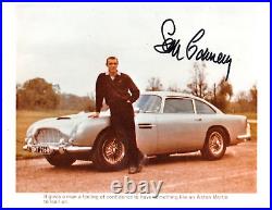 SEAN CONNERY JAMES BOND Dr No Goldfinger 007 SIGNED PHOTOGRAPH 10x8 WITH COA