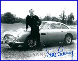 SEAN CONNERY JAMES BOND Dr No Goldfinger 007 SIGNED PHOTOGRAPH 10x8 WITH COA