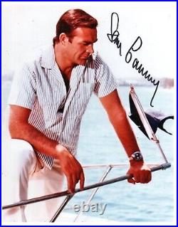 SEAN CONNERY JAMES BOND Dr No HAND SIGNED COLOUR PHOTOGRAPH 10x8 WITH COA