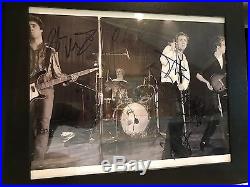 SEX PISTOLS framed autographed photo with COA all four VERY COOL