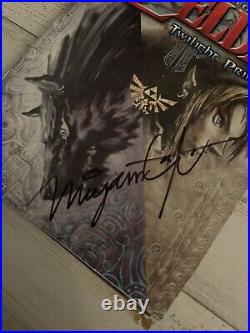 SHIGERU MIYAMOTO Signed Autographed Zelda Twilight Princess Manual With COA
