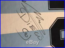SIGNED Diego Maradona Argentina Shirt Autograph Jersey (with COA)