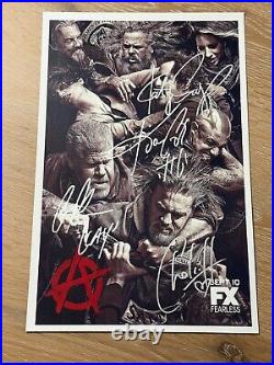 SONS OF ANARCHY Signed Movie Poster 11x17 with COA Authentic Memorabilia