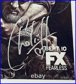 SONS OF ANARCHY Signed Movie Poster 11x17 with COA Authentic Memorabilia