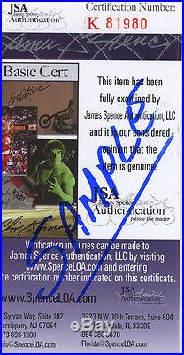 (SSG) LEONARD NIMOY SPOCK Signed 10X8 Color Star Trek Photo with a JSA COA