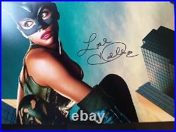 STUNNING HALLE BERRY in CATWOMAN Genuine signed 12x8 with coa SUPERB ITEM