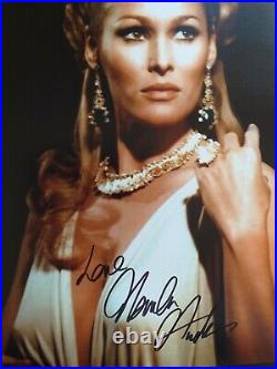 STUNNING URSULA ANDRESS in SHE Genuine signed 12x8 with coa SUPERB ITEM