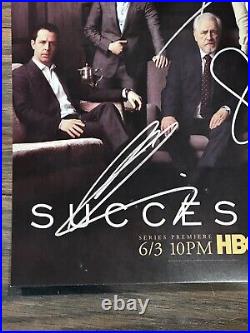 SUCCESSION POSTER 11x17 SIGNED & AUTHENTICATED with COA