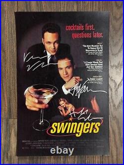 SWINGERS MOVIE POSTER 11x17 SIGNED & AUTHENTICATED with COA