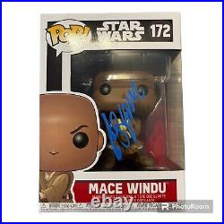Samuel L Jackson Signed Star Wars Funko Pop With Proof And Coa