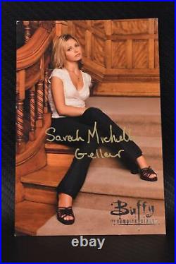 Sarah Michelle Gellar Signed 4x6 Photo Autograph 12/1999 with COA