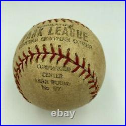 Satchel Paige Single Signed Autographed Vintage Baseball With JSA COA
