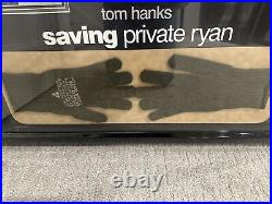 Saving Private Ryan Movie Poster With Screen Worn Gloves Signed By Tom Hanks COA