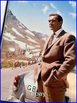 Sean Connery Hand Signed Photograph You Only Live Twice Montage with COA