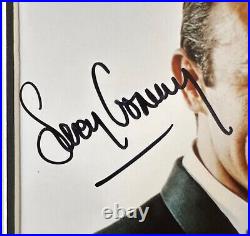 Sean Connery James Bond 007 Genuine Autograph Photo Display Very Rare With Coa