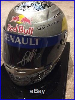 Sebastian Vettel signed F1 12 Helmet Limited Edition 17/50 Very Rare (with COA)