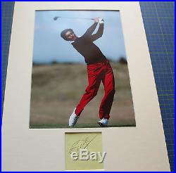 Seve Balesteros Hand signed autograph 100% Genuine with COA