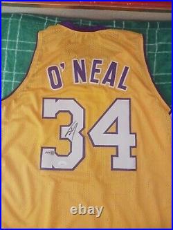Shaquille O'Neil (SHAQ) Autographed Jersey With COA + Card If Bought Now! ($60V)