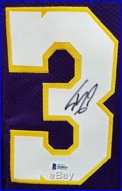 Shaquille O'neal Autographed/signed Custom Jersey With Beckett Coa