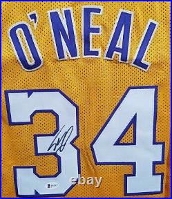 Shaquille O'neal Autographed/signed Custom Jersey With Beckett Coa (xl)