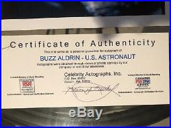 Signed Buzz Aldrin And John H Glenn 9 x 11 Photo With COA USA Astronaut NASA