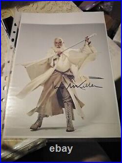 Signed Lord Of The Rings 4 Autographs Bundle With Coas read description